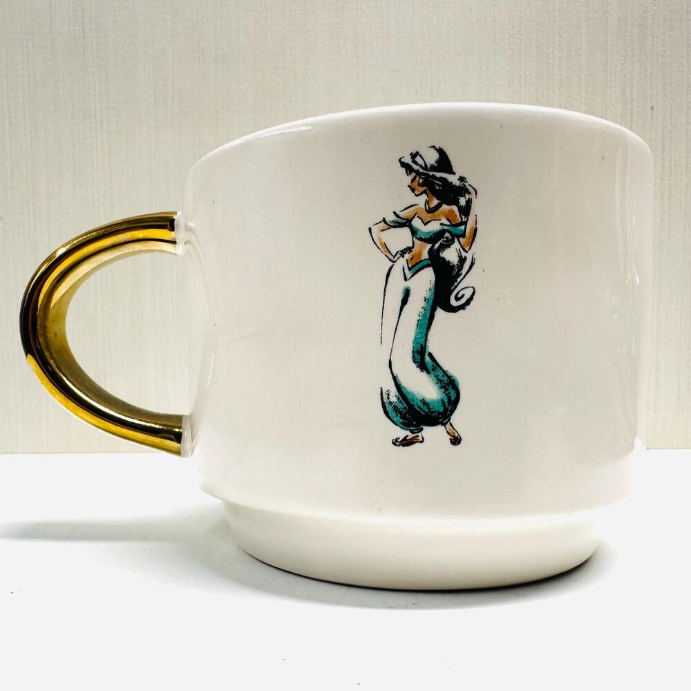 Retired Rae Dunn Princess Collection Coffee Tea Mug Jasmine - Picture 4 of 8